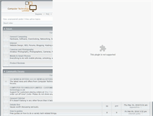 Tablet Screenshot of forum.computer-technology.co.uk