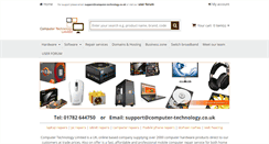 Desktop Screenshot of computer-technology.co.uk